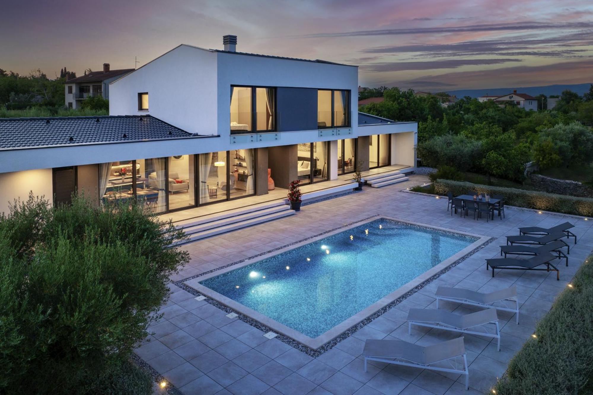 Martincic Residence - 5 Stars Luxury With Pool Heating On 4000M2 Rakalj Exterior foto